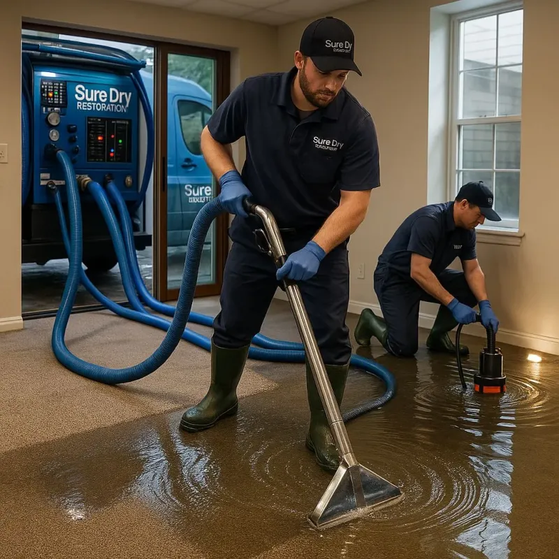 Water Extraction and Removal process in Calera, AL